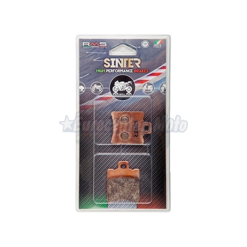 Pastillas de freno sinterizadas 1 pasador Aprilia, Piaggio, Yamaha varios modelos