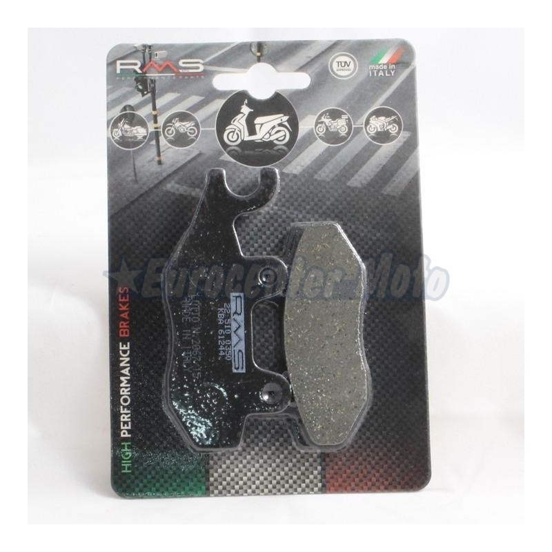 Pastillas de freno orgánicas Kymco Agility City 125 Euro 4, Dink 125, Grand Dink…