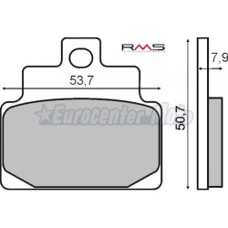 Pastillas de freno orgánicas Aprilia Scarabeo, Leonardo, Mojito, Piaggio MP3…