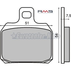 Pastillas de freno sinterizadas Piaggio y Yamaha varios modelos
