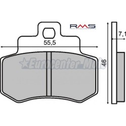 Pastillas de freno orgánicas Kymco Grand Dink 250