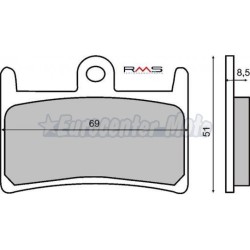 Pastillas de freno orgánicas Yamaha T-Max varios modelos