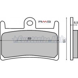 Pastillas de freno sinterizadas Yamaha T-Max y varios modelos