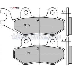 Pastillas de freno orgánicas Kymco, Suzuki y Triumph varios modelos