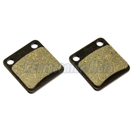 Pastillas de freno orgánicas Daelim NS, S1. S2, Honda y Peugeot varios modelos