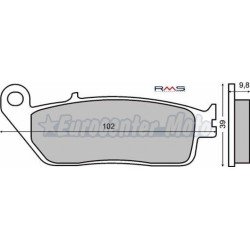 Pastillas de freno sinterizadas Honda SH 125, SilverWing, Yamaha X-Max...