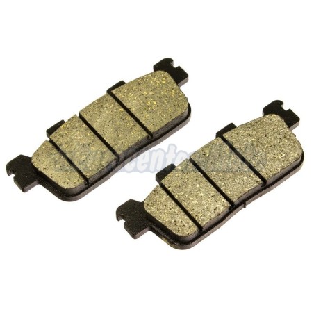 Pastillas de freno orgánicas Kymco Peolple Gti, K-XCT,  Yamaha X-Max 400 traseras