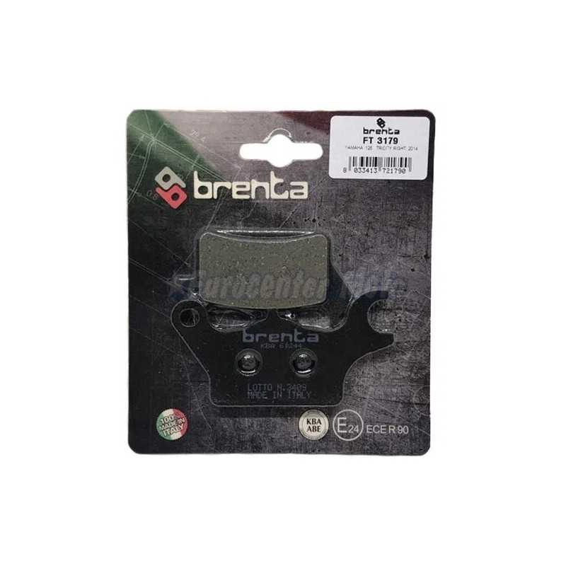 Pastillas de freno orgánicas Yamaha Tricity 125 delantera izquierda