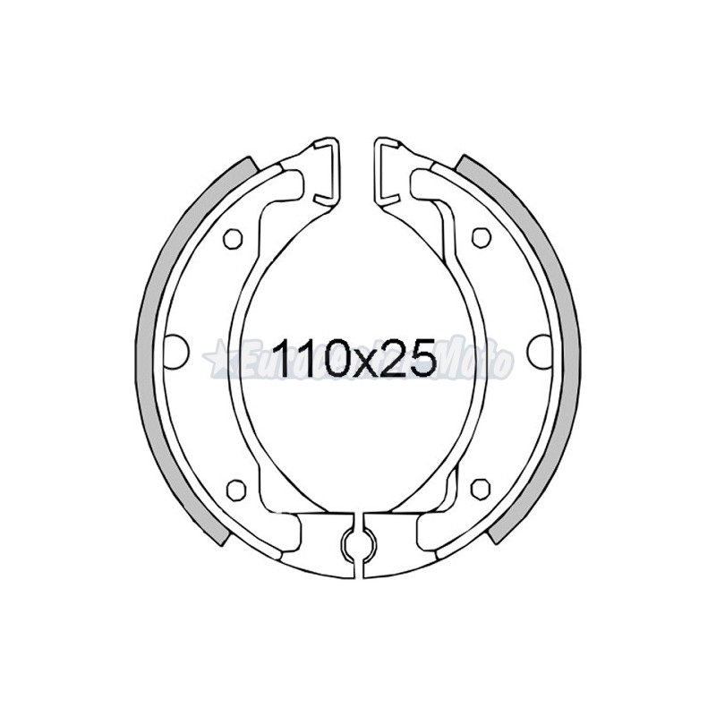 Zapatas de freno Ferodo Yamaha Jog R/RR, Neo´s 50, Bw´s 50, Why 50...