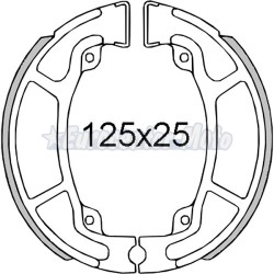 Zapatas de freno Honda SH, PCX, Dylan, PS 125/150 Vision, Lead...