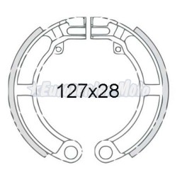 Zapatas de freno Vespa 125/150 Super. Traseras