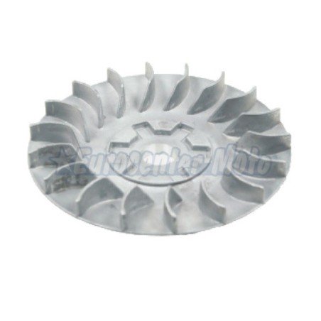 Polea ventilador variador motores Minarelli/Yamaha scooter 50. Sin estrella