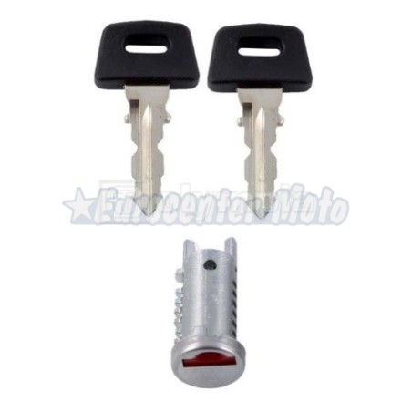 Llave contacto 1 bombin fino Vespa y Piaggio varios modelos. PX 125/150/200…