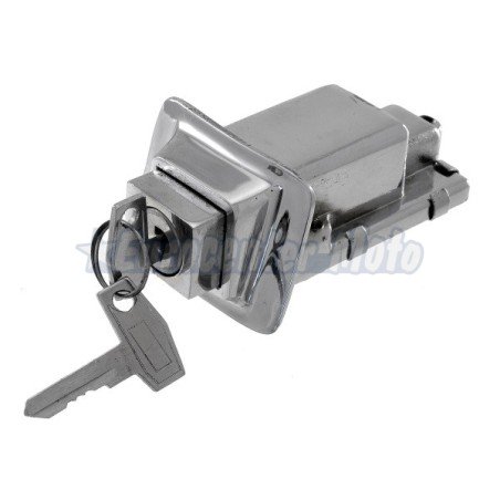 Cerradura asiento con llave Vespa 200 PX Disco, DN, DS y CL. Cromada