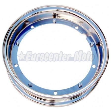 Llanta 3.50-10 Vespa clásica. Cromada