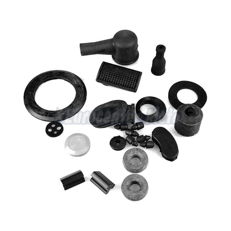Kit gomas y silentblock chasis Vespa Primavera 50-90-125