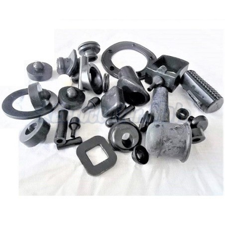 Kit gomas y silentblock chasis Vespa PX 125/150/200, Iris, TX, T5…