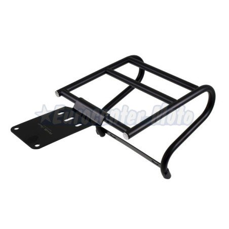 Portaequipajes trasero negro simple Vespa PX 125/150/200 y LML