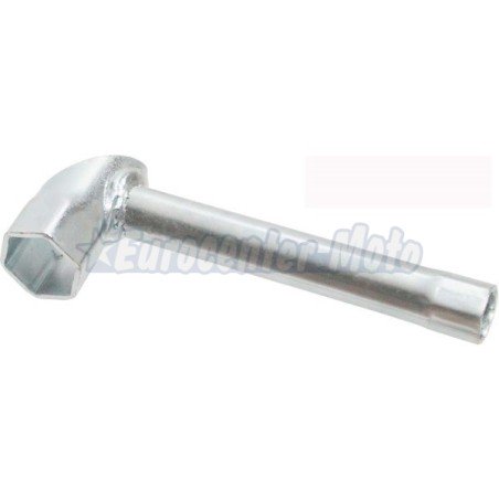 Llave bujía 21mm. Universal para motores 2 tiempos
