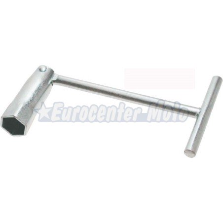 Llave bujía 21mm articulada. Universal