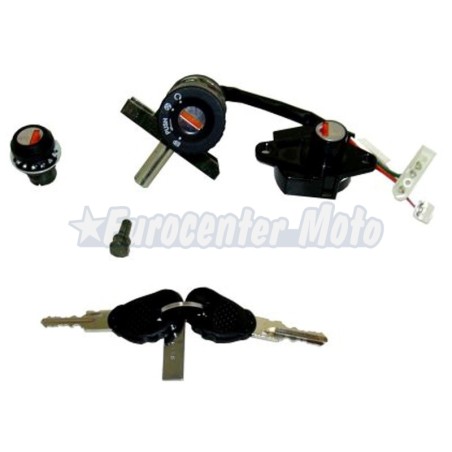 Kit cerradura contacto, sillín y guantera Aprilia SR Ditech 50 05/06 y SR 50 Factory 04/16