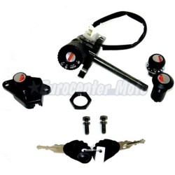 Kit cerradura contacto, sillín y guantera Aprilia Arrecife/Atlantic 125-200-250-300-400-500