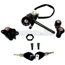 Kit cerradura contacto, sillín y guantera Aprilia Arrecife/Atlantic 125-200-250-300-400-500