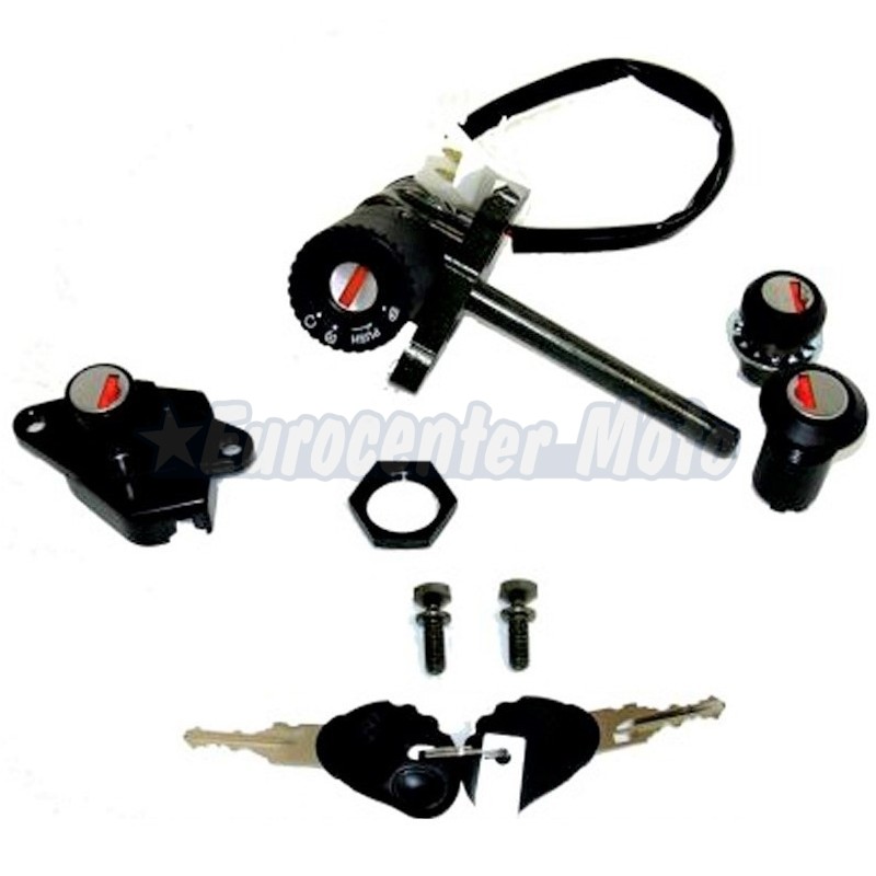 Kit cerradura contacto, sillín y guantera Aprilia Arrecife/Atlantic 125-200-250-300-400-500