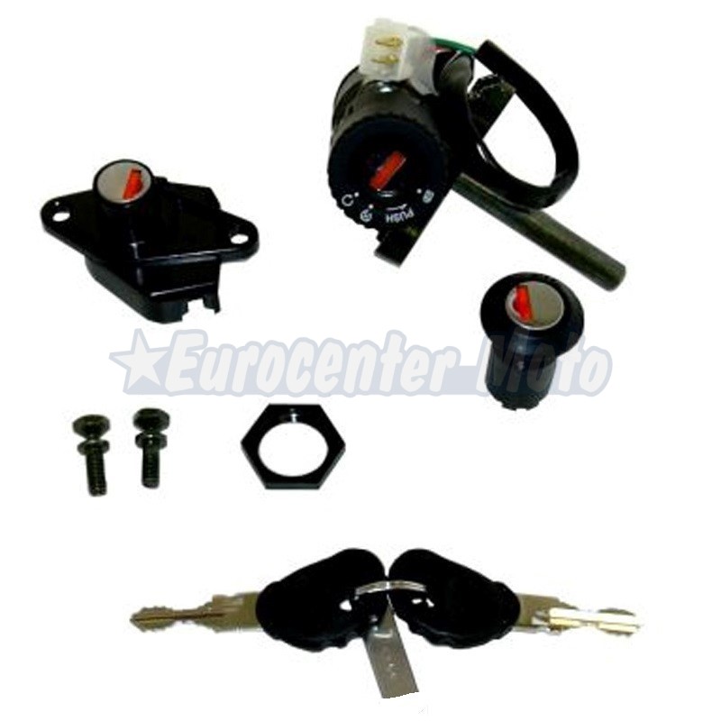 Kit cerradura contacto, sillín y guantera Aprilia Sport City 125/200/250/300