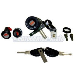 Kit cerradura contacto, sillín y guantera Aprilia Habana Custom 50 hasta 2003 y 125 hasta 2007