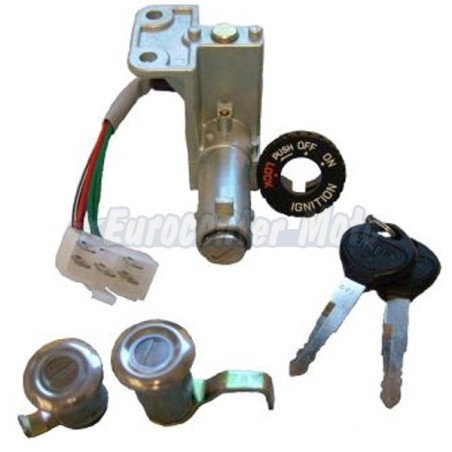Kit cerradura contacto y sillín Kymco Vitality 50 y Yup 50