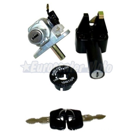 Kit cerradura contacto y sillín Yamaha Bw´s 50 Original hasta 2002