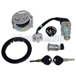 Kit cerradura contacto, sillín y depósito Kymco Dink 50-125-150-200 hasta 2006