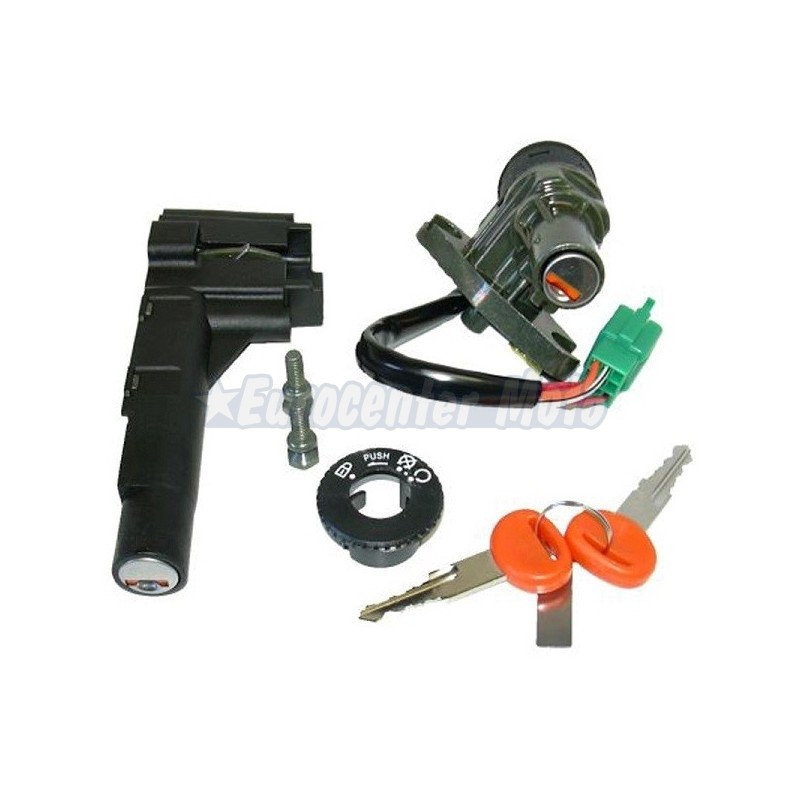 Kit cerradura contacto y sillín Suzuki Adress 50 y Katana aire y agua