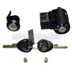 Kit cerradura contacto y sillín Peugeot Buxy, Zenith y Speedake 50 de 94 al 97