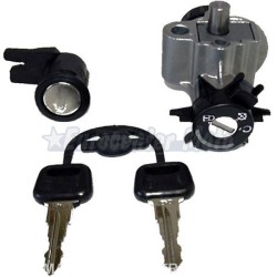 Kit cerradura contacto y sillín Peugeot Speedfight 1 y 2 y Trekker 50/100