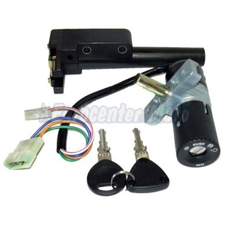 Kit cerradura contacto y sillín Aprilia Area 51