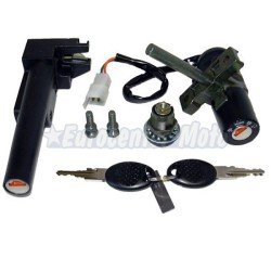 Kit cerradura contacto, sillín y guantera Aprilia Leonardo 125-150 ST del 99 al 2004