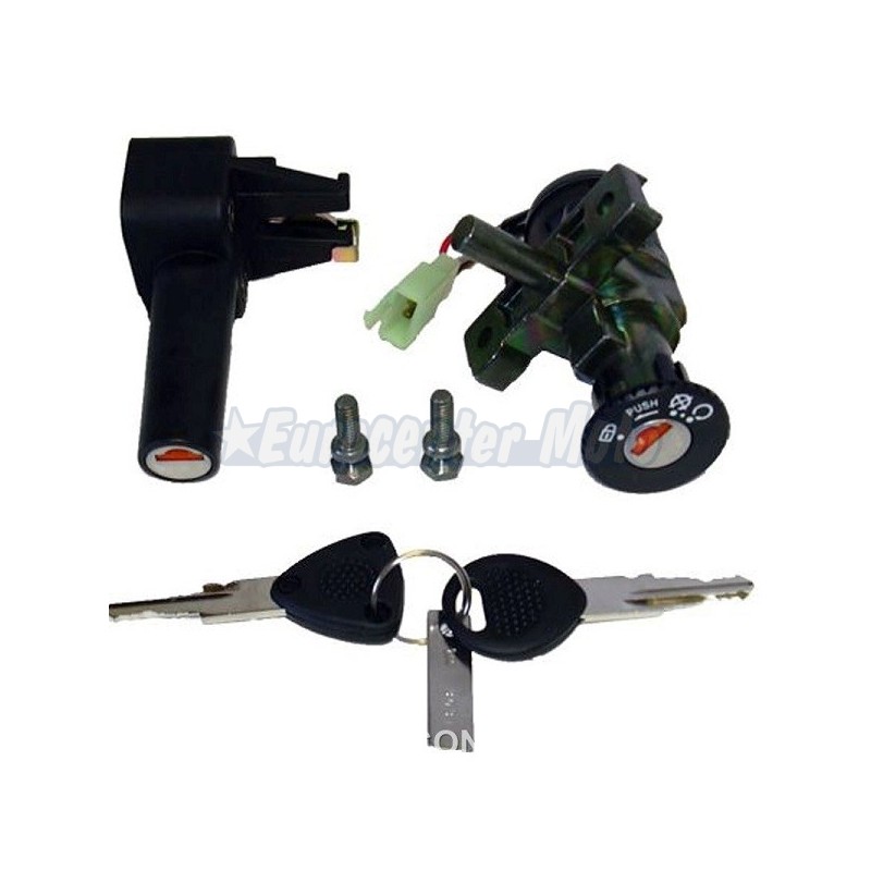 Kit cerradura contacto y sillín Yamaha Bw´s 50 Original y Naked desde 2003
