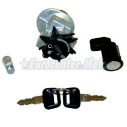 Kit cerradura contacto y sillín Peugeot Vivacity 50-100 sin antirrobo electrónico
