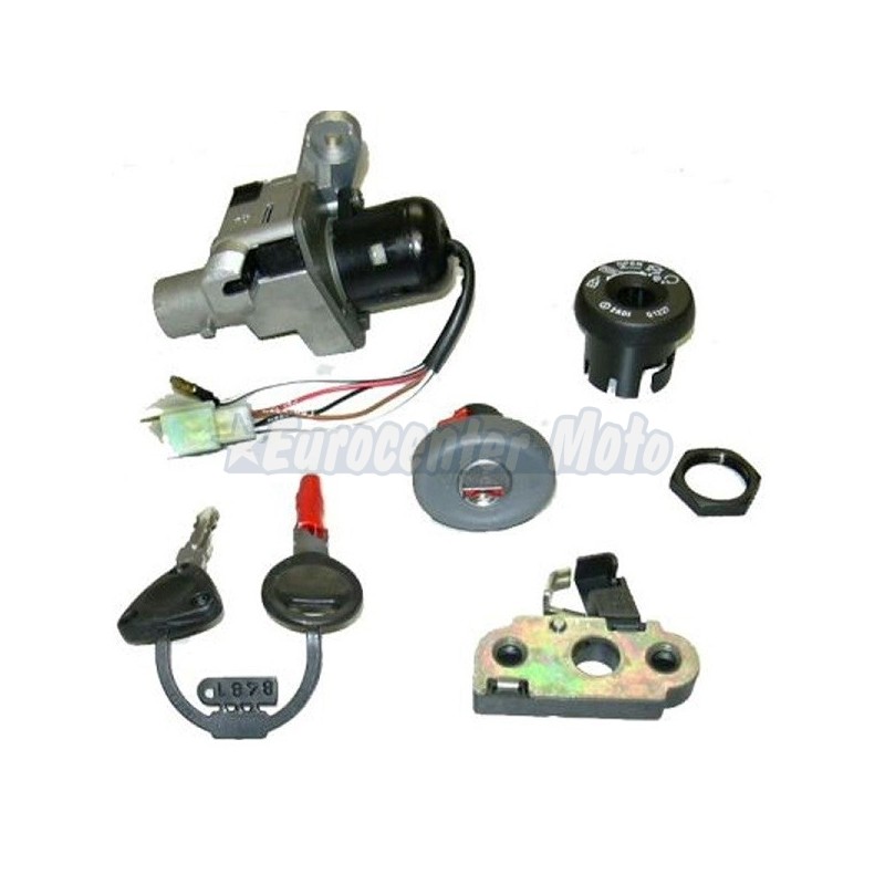 Kit cerradura contacto, sillín y guantera Yamaha Why 50
