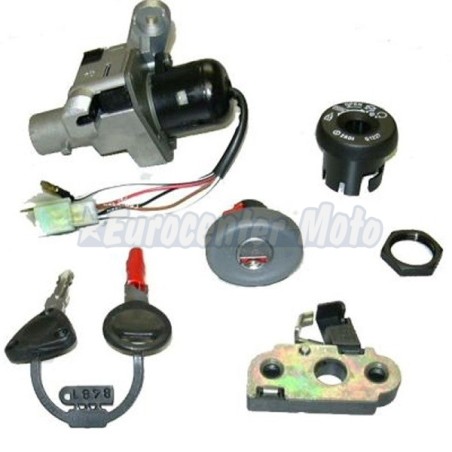 Kit cerradura contacto, sillín y guantera Yamaha Why 50