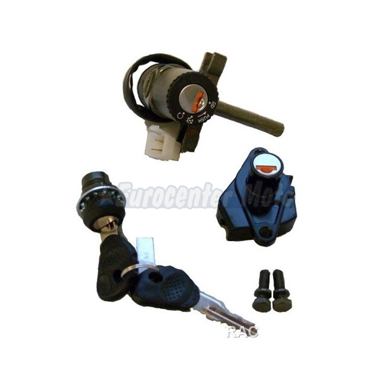 Kit cerradura contacto, sillín y guantera Aprilia Leonardo 250 del 99 al 2004