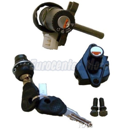 Kit cerradura contacto, sillín y guantera Aprilia Leonardo 250 del 99 al 2004