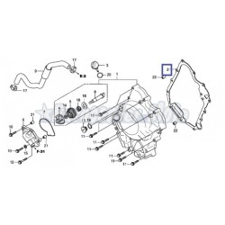 Junta tapa encendido Honda SH 300I de 2007 a 2017