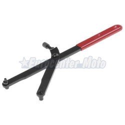 Herramienta universal para bloquear poleas y campanas con pins de 5 y 9mm. Apertura 50-140