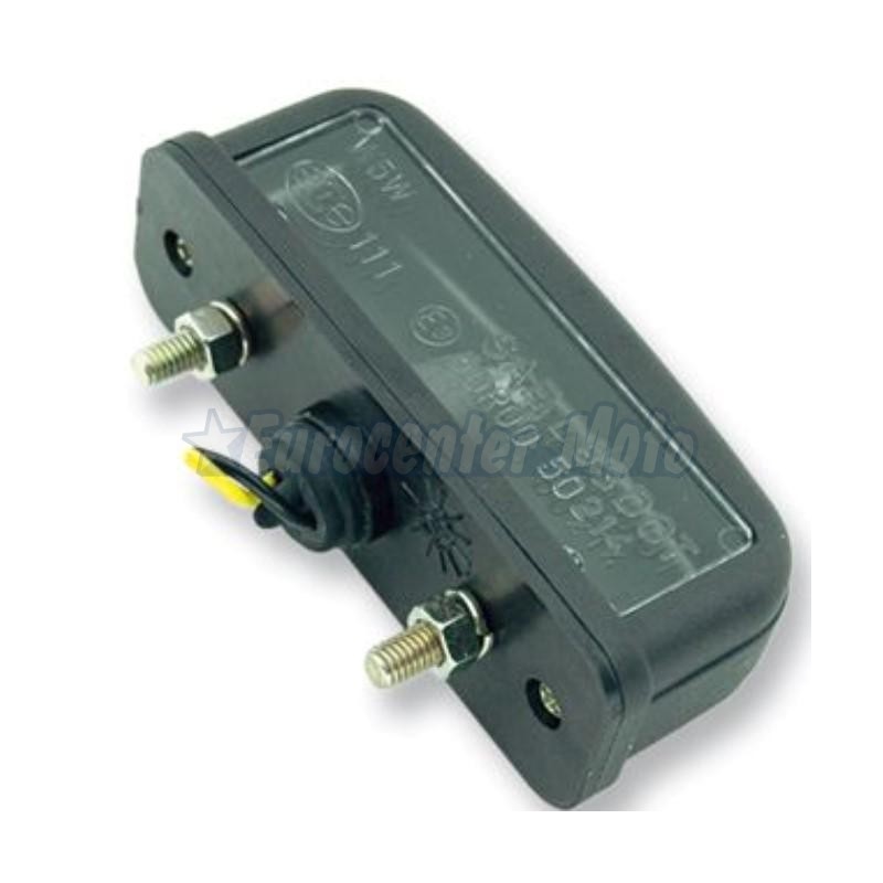 Luz matricula universal 2 tornillos. Varios modelos