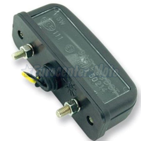 Luz matricula universal 2 tornillos. Varios modelos