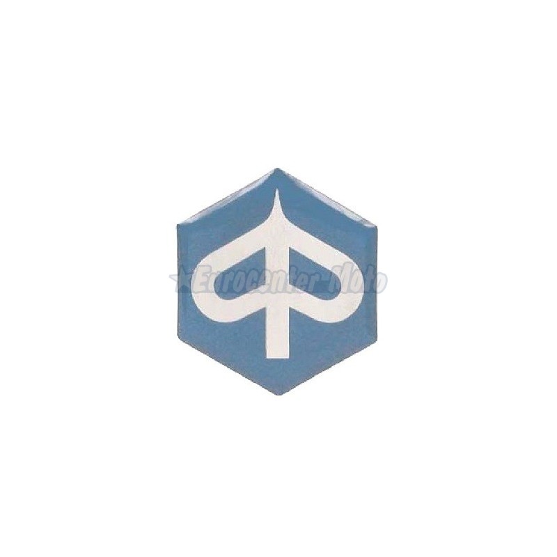 Emblema adhesivo frontal Vespa y Piaggio varios modelos 27mm