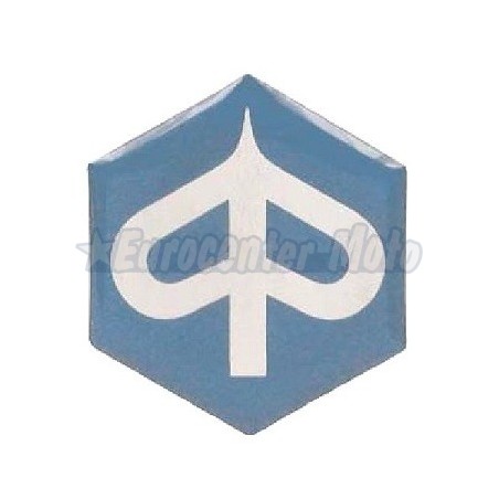 Emblema adhesivo frontal Vespa y Piaggio varios modelos. 27mm